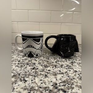 Darth Vader and Stormtrooper Mugs